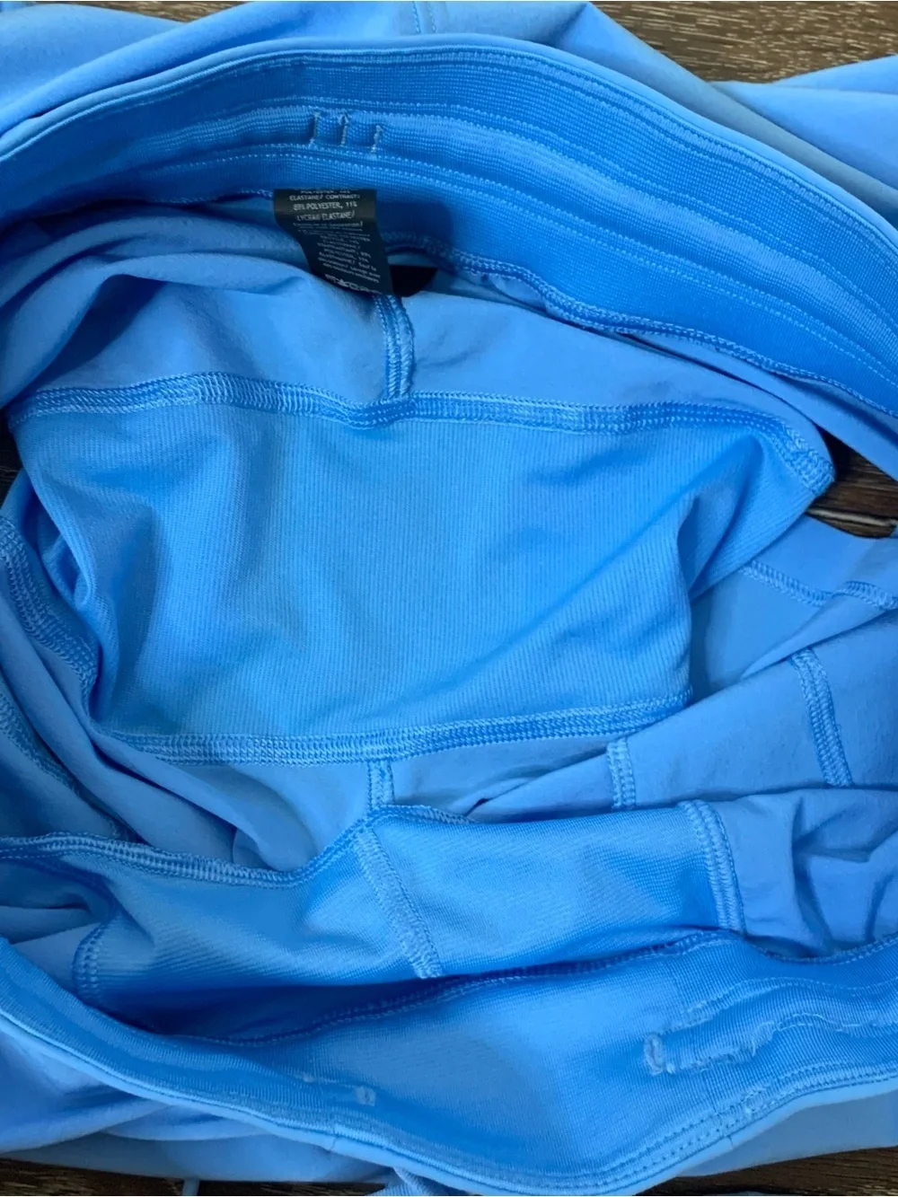 Lululemon Mens blue zeroed in linerless shorts S